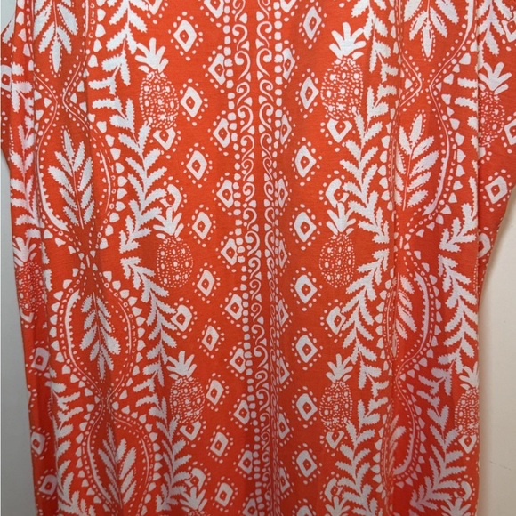 LILLY PULITZER Size Large Maxi Dress Harbour View Flamingo Feather Shelf Bra - Picture 4 of 12